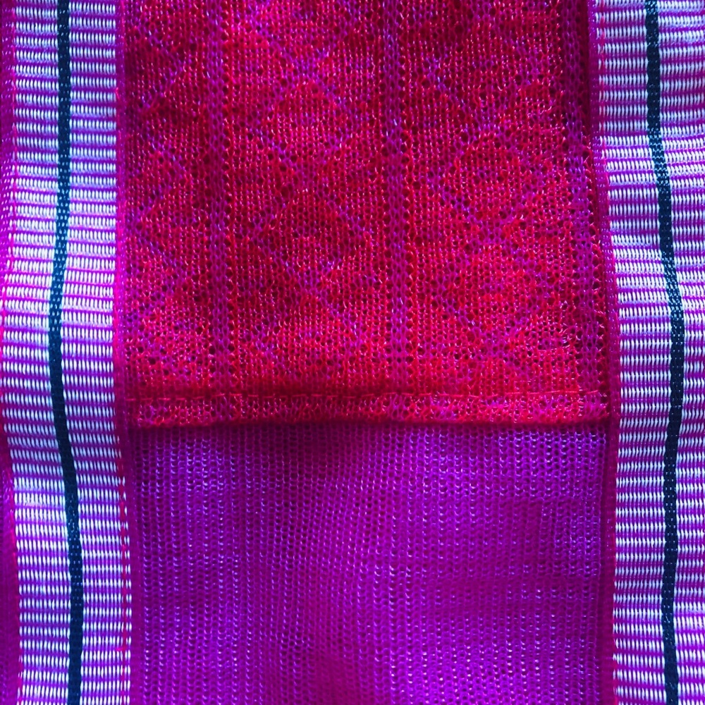 Two company mesh tote bag